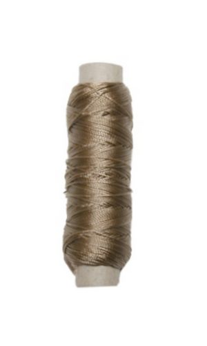 Sattlergarn Zwirn 14x2x3 Polyester 50 m braun Ø 0,3mm (5088)