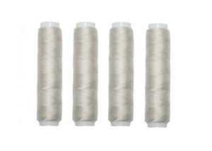 Nähmaschinen Nähgarn 200 m 4 x 50m Polyester beige (0002)