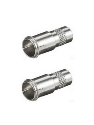 Quick F-Stecker Stecker 7mm 2 Stück (0022)