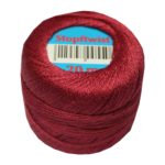Stopftwist Stopfgarn Baumwolle 8-fach mercerisiert 20 m rot (0880)