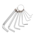Sechskantschlüssel-Set Winkelschlüsselsatz 8-teilig 1,5 bis 6,0 mm (0380)