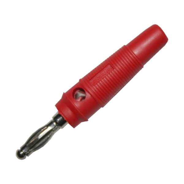 Bananenstecker Laborstecker Stecker 4mm rot (0281)