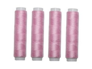 Nähmaschinen Nähgarn 200 m 4 x 50m Polyester 40/2 rosa (1063)