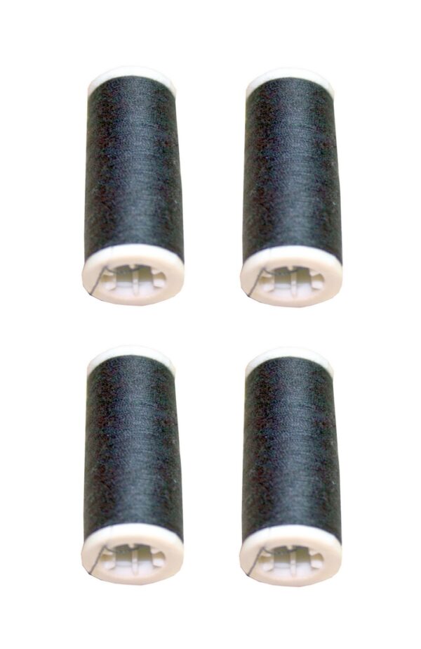 nahmaschinen-nahgarn-400m-4-x-100m-polyester-40-2-grau-schwarz-1012 Nähmaschinen Nähgarn 400m 4 x 100m Polyester 40/2 grau schwarz (1012)