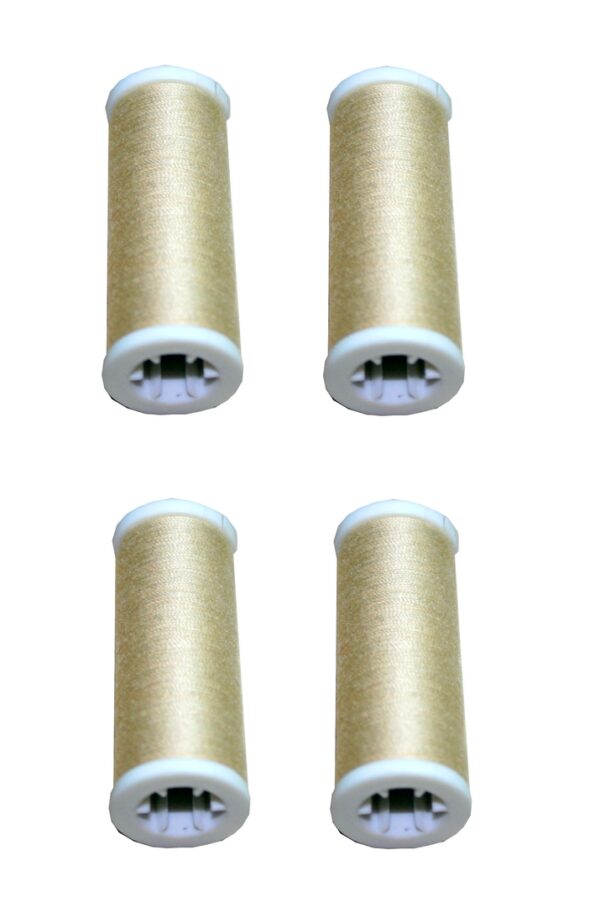nahmaschinen-nahgarn-400-m-4-x-100-m-polyester-40-2-hellbeige-1034 Nähmaschinen Nähgarn 400 m 4 x 100 m Polyester 40/2 hellbeige (1034)