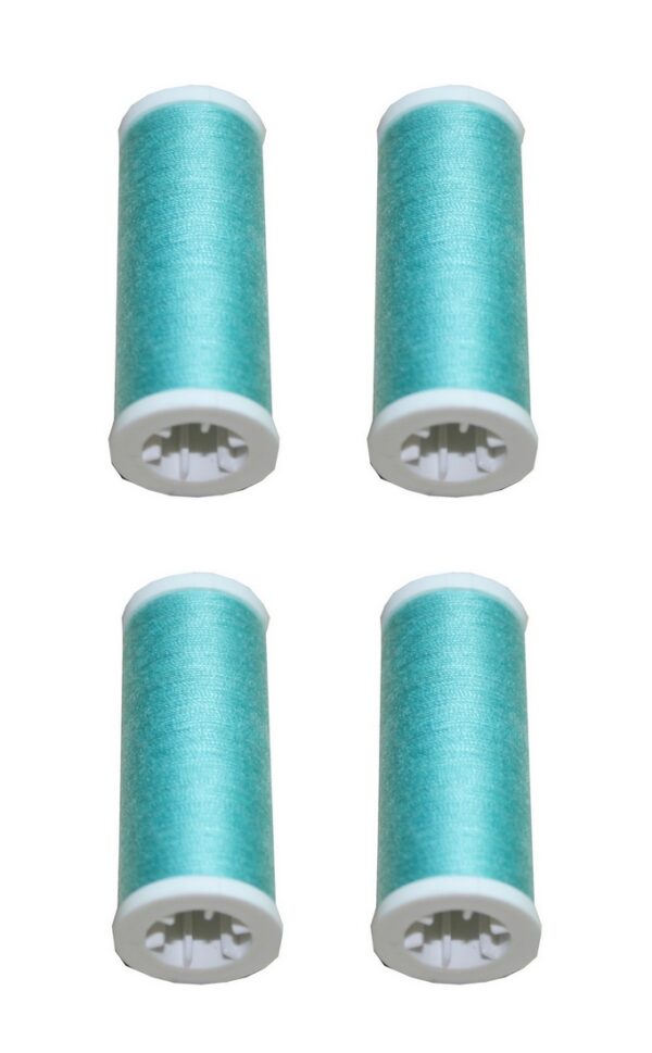 Nähmaschinen Nähgarn 400 m 4 x 100 m Polyester 40/2 türkis mint (1058)