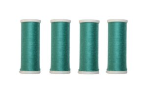 Nähmaschinen Nähgarn 400m 4 x 100m 40/2 türkis (1091)