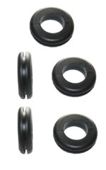 Durchgangstüllen Kabeldurchführung Kabeldurchlass 6mm schwarz 5 Stück (0154)