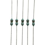 Drosselspule Drossel Induktivität Axial 100 µH THT 5 Stück (0019)