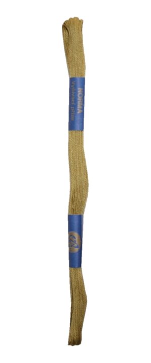 Stickgarn Stickfaden Knüpfgarn 100% Baumwolle 15 m ocker bernstein (6732)