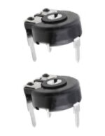 Potentiometer PT-10 Trimmer 5 MOhm 150mW horizontal liegend 2 Stück (0033)