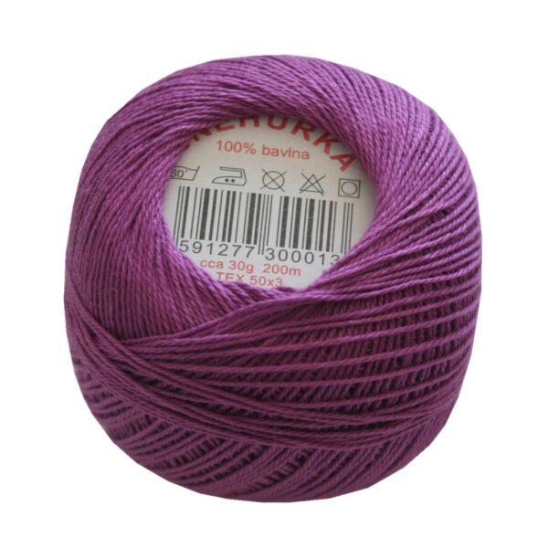 strickgarn-hakelgarn-100-baumwolle-snihurka-200-m-pink-4374 Strickgarn Häkelgarn 100 % Baumwolle SNÌHURKA 200 m pink (4374)