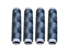 Nähmaschinen Nähgarn 200 m 4 x 50m Polyester 40/2 grau (1008)