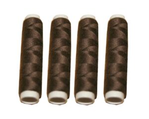 Nähmaschinen Nähgarn 200 m 4 x 50m Polyester 40/2 braun (1042)