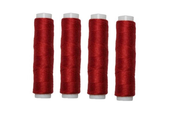 nahmaschinen-nahgarn-200-m-4-x-50m-polyester-40-2-rot-1065 Nähmaschinen Nähgarn 200 m 4 x 50m Polyester 40/2 rot (1065)