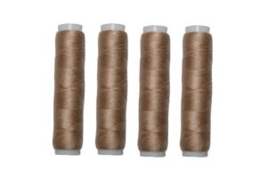 Nähmaschinen Nähgarn 200 m 4 x 50m Polyester 40/2 gold sand (1084)