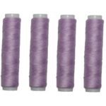 Nähmaschinen Nähgarn 200 m 4 x 50m Polyester 40/2 lila (1087)