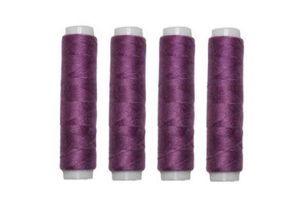 nahmaschinen-nahgarn-200-m-4-x-50m-polyester-40-2-lila-1088 Nähmaschinen Nähgarn 200 m 4 x 50m Polyester 40/2 lila (1088)