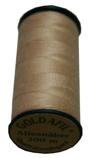 Nähmaschinen Nähgarn Polyester 40/2 beige 200 m (1035)