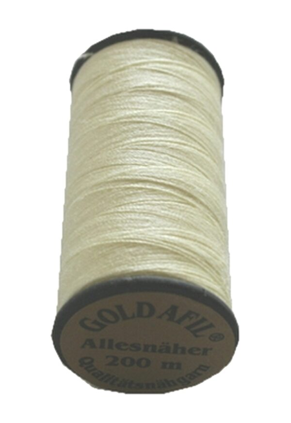 Nähmaschinen Nähgarn Polyester 40/2 hellgelb 200 m (1075)