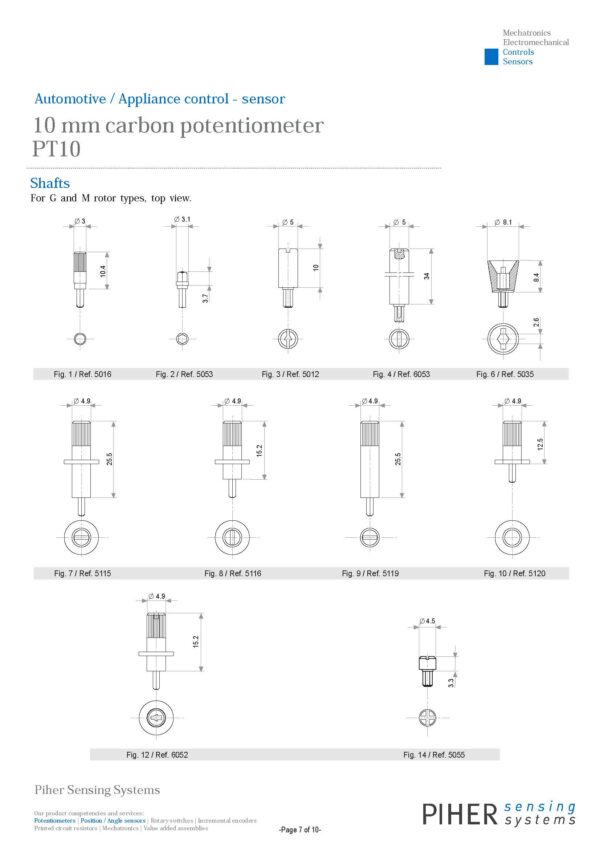 Potentiometer PT-10 Trimmer 100 Ohm horizontal liegend 2 Stück (0001)