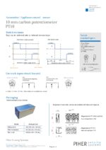 Potentiometer PT-10 Trimmer 100 Ohm horizontal liegend 2 Stück (0001)