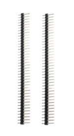 Stiftleiste Leiste 40 polig gerade 2,54mm 1-reihig 2 Stück (1263)