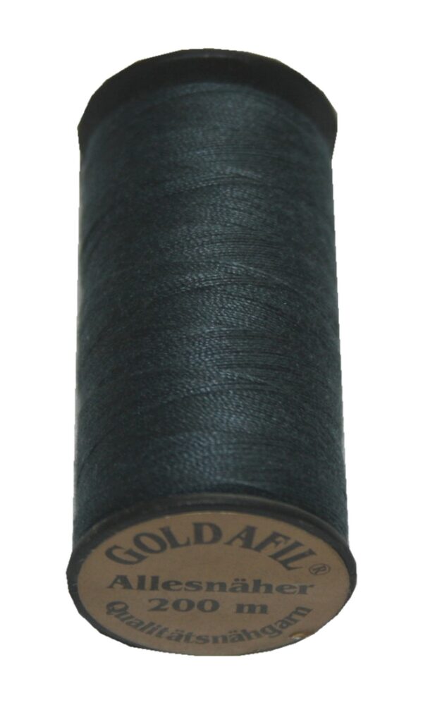 Nähmaschinen Nähgarn Polyester 40/2 grau anthrazit 200 m (1014)