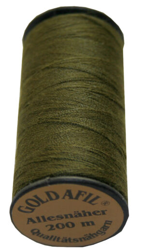 Nähmaschinen Nähgarn Polyester 40/2 dunkeloliv 200 m (1050)