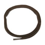 Schuhband Schnürsenkel 1 Paar Baumwolle 75 cm 7 mm flach braun (0022)