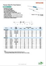 Metallfilm Widerstand Resistor 2,4 Ohm 0,6 W 1% 5 Stück (1009)