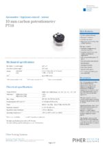 Potentiometer PT-10 Trimmer 250 kOhm 150mW vertikal stehend 2 Stück (0025)