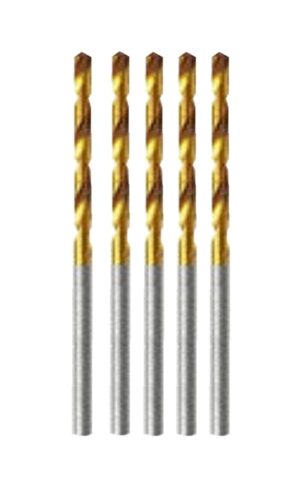 HSS Bohrer 1,00 mm Titanium DIN338N 5 stück (0005)