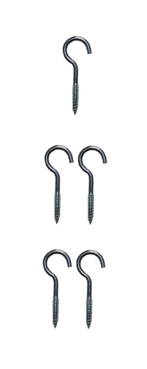 Deckenhaken Stahlhaken Wandhaken 25mm 5 Stück (0206)