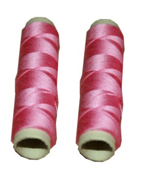 Nähmaschinen Obergarn Nähgarn Baumwolle 100 m 2 x 50m rosa (1061)