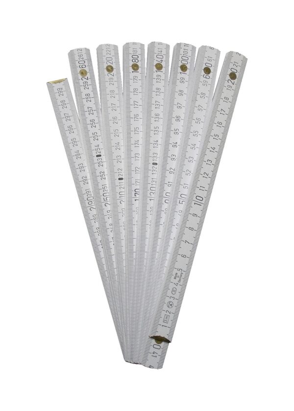 gliedermaszstab-zollstock-buchenholz-gelenkmaszstab-3m-weisz-10-stuck-0239 Gliedermaßstab Zollstock Buchenholz Gelenkmaßstab 3m weiß 10 Stück (0239)