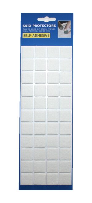 Filzgleiter Möbelgleiter Stuhlgleiter selbstklebend weiß (0065)