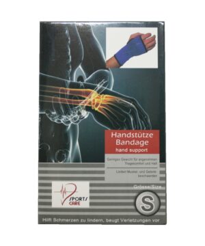 Sportbandage als Handstütze Bandage Größe S (0054)