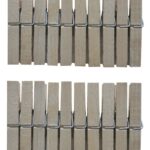 Wäscheklammer-Set Holz XXL 20 Stück (0003)