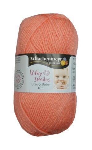 Strickgarn Garn Bravo Baby 50g 185m Aprikose (1024)