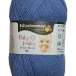 Strickgarn Garn Bravo Baby 50g 185m himmelblau (1053)
