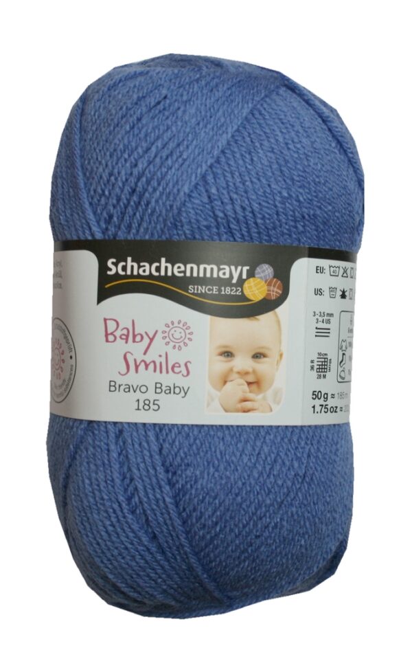 strickgarn-garn-bravo-baby-50g-185m-himmelblau-1053 Strickgarn Garn Bravo Baby 50g 185m himmelblau (1053)