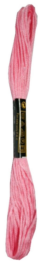 Stickgarn Mouline Moulin Stickwolle Stickfaden 100% BW 8 m rose (2006 - 605)