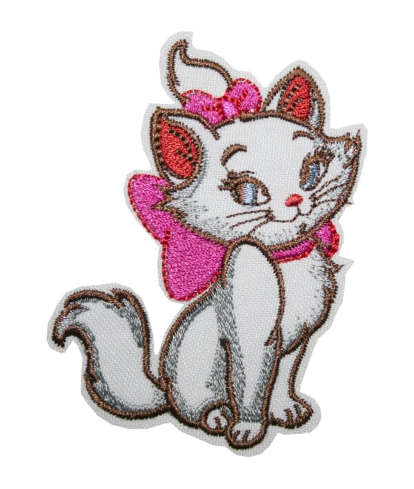 aufnaher-bugelbild-aufbugler-katze-85x60mm-1129 Aufnäher Bügelbild Aufbügler Katze 85x60mm (1129)