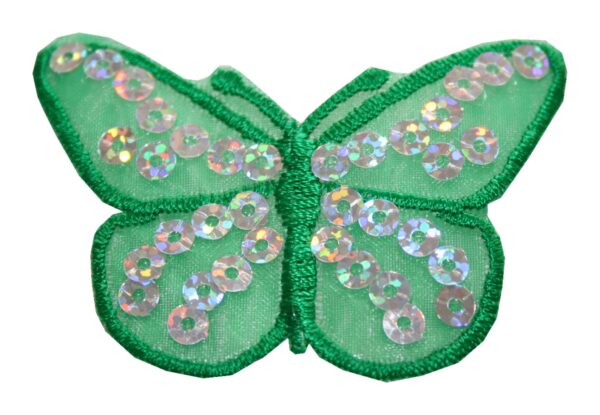 Aufnäher Bügelbild Aufbügler Schmetterling 45x70mm (1035)