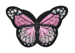 Aufnäher Bügelbild Aufbügler Schmetterling 45x70 mm (1055)