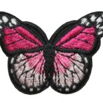 Aufnäher Bügelbild Aufbügler Schmetterling 45x70 mm (1056)
