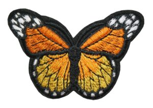 Aufnäher Bügelbild Aufbügler Schmetterling 45x70 mm (1086)