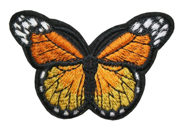 Aufnäher Bügelbild Aufbügler Schmetterling 45x70 mm (1086)