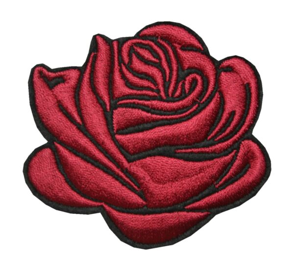 aufnaher-bugelbild-aufbugler-rose-80x70-mm-1106 Aufnäher Bügelbild Aufbügler Rose 80x70 mm (1106)